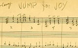 Jump for Joy Sheet Music from Duke Ellington on Stage and Screen Exhibition
