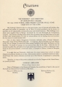 Honorary degree citation for Konrad Adenauer