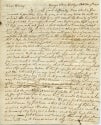 Front of the Letter from student John Carroll Brent, October 18, 1830