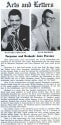 Hoya Article for 1962 Junior Prom feat. Maynard Ferguson and Dave Brubeck