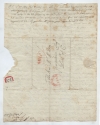Letter from J[ohn] Grassi, S.J., to John McElroy, S.J., back side