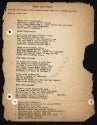 Lyrics to “Three Wise Monkeys” with edits in pencil by Margaret Bonds