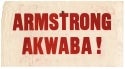 “Armstrong Akwaba!” printed broadside