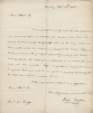 Letter from William Gaston to President Grassi, S.J.