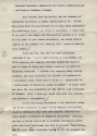 Typescript of speech delivered by President Gronchi, page 1
