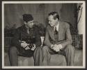Photograph of Robert Hopkins with Harry Hopkins, Casablanca, 1943