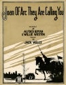Sheet Music Joan of Arc They Are Calling You