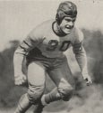 a black and white portrait of Clem Stralka, Tackle 1935-1937