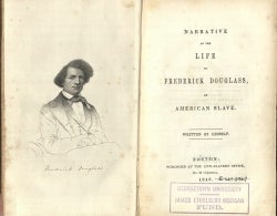 Title page of Narrative of the LIfe of Frederick Douglass