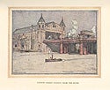 Cannon Street Station by the River, illustration from A Wanderer in London