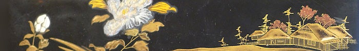 Japanese lacquer book cover (Homepage Page Teaser)