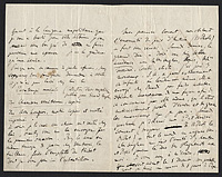 Franz Liszt autograph letter, page 2