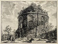 The So-Called Tempio della Tosse, near Tivoli