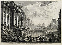 The Fontana di Trevi: Side View