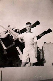 1. Yours truly, Eddie aboard HMS Perseus. 1. Yours truly, Eddie aboard HMS Perseus.