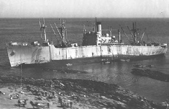 Hard aground! - click for larger image Hard aground! - click for larger image