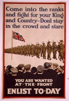 Come into the ranks Poster