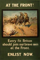 At the Front! Poster