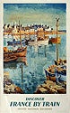 Discover France by Train: Brittany Poster