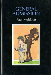 Book cover with title "General Admission" by Paul Muldoon