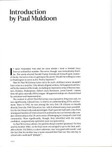 Paul Muldoon's Introduction to "The Lyrics"