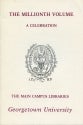 Image of the cover of the program for the presentation of the one millionth volume to the Georgetown University Library