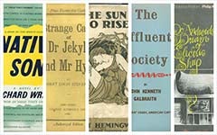 Collage of Book Covers from the Healey Collection