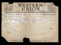 Telegram from Langston Hughes to Margaret Bonds