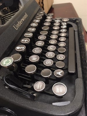 Escape Room typewriter