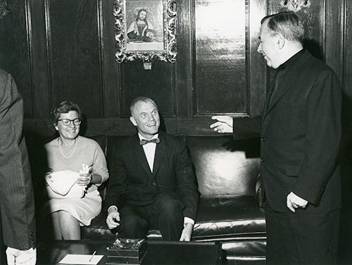 John Glenn and Edward Bunn, S.J.