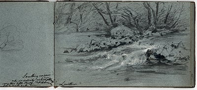 Sketch from Lady Mary's sketchbook