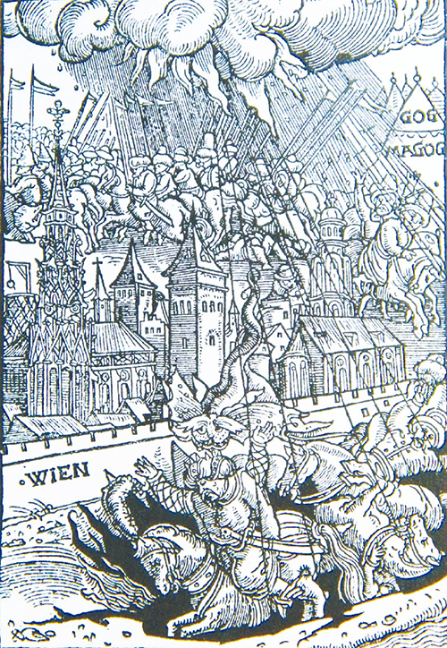 Woodcut by Lucas Cranach the Elder for Dat Nye Testament Martini Luthers