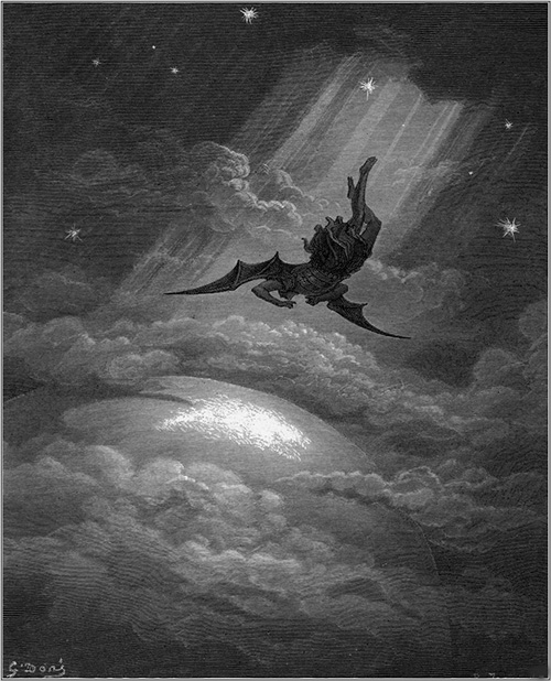 Gustave Dore engraving in Milton's Paradise Lost