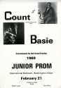 Poster for 1969 Junior Prom feat. Count Basie