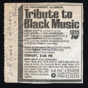 Advertisement in the Los Angeles Times (May 21, 1972) for the LA Philharmonic’s Tribute Concert to Black Music