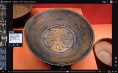 VoiceThread discussion of an Aztec pot