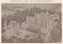 “Aerial View of Greater Georgetown,” showing the proposed Andrew White Memorial Quadrangle