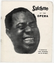 Satchmo at the Opera, program cover
