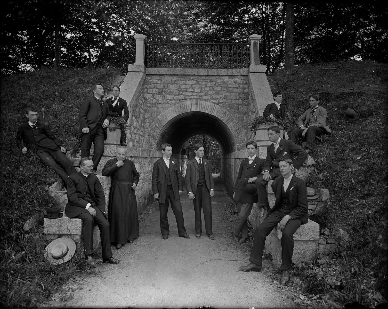 Group of Jesuit scholastics