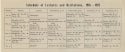 Schedule of Lectures and Recitations, 1916-1917