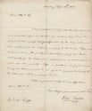 Letter from William Gaston to President Grassi, S.J.