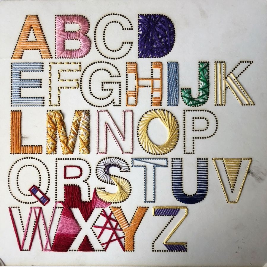 Embroidered Alphabet University Library