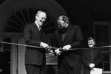President Gerald Ford participated in the building's rededication ceremony in 1983.