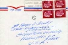 Envelope of a Samuel Beckett Letter