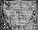 Flag presented to Lourdes by Georgetown students in June 1874