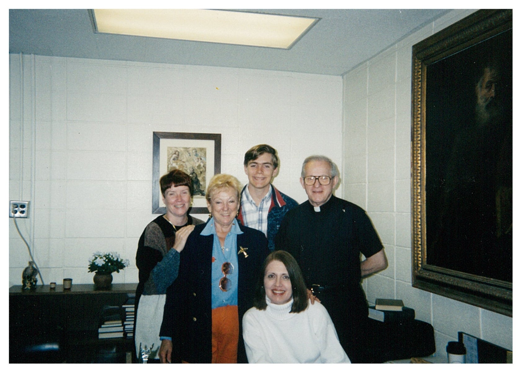 Fr. Tylenda and Woodstock Employees