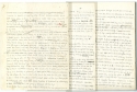 Manuscript of "Sunk by a Mine"