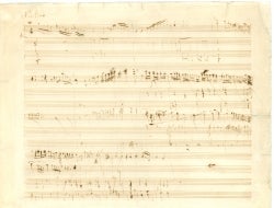 Chopin untitled manuscript
