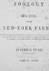 Zoology of New-York, or the New-York Fauna, title page