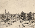 View of Georgetown and Key Bridge